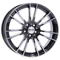 Monaco MC8 velg ZWART GEPOLIJST VLAK