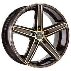 Jante Oxigin 18 Concave MARRON FACE POLIE OR