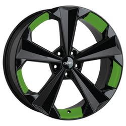 Jante Oxigin 22 Oxrs Jante Oxigin 22 Oxrs VERDE FACE PRETA