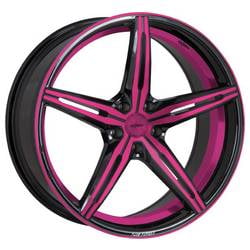 Jante Oxigin 23 Diamond NOIR FACE POLIE ROSE