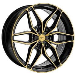 Jante Oxigin 24 Oxroad NOIR FACE POLIE OR
