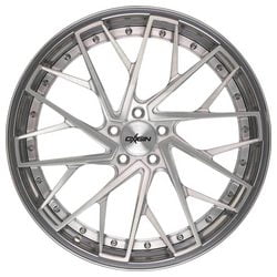 Jante Oxigin MP5 9.0x21 5x112 ET44 66.6 Argent face polie