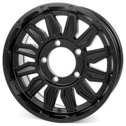 Oxxo Forrest velg MAT ZWART