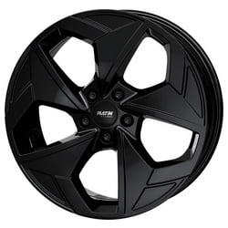 Platin P104 8.0x19 5x130 ET43 66.6 Schwarz verspiegelt Felge