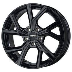 Platin P115 7.5x18 5x108 ET50.5 63.3 Gelakt zwart velg