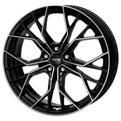 Jante Platin P118 Jante Platin P118 8.0x18 5x112 ET45 66.7 Preto face polida