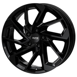 Platin P120 6.5x18 5x112 ET38 57.1 Schwarz verspiegelt Felge