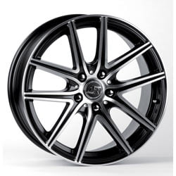 Cerchi Racer Hornet SATIN BLACK POLISHED FACE