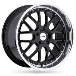 Jante TSW Valencia NOIR BRILLANT FACE POLIE