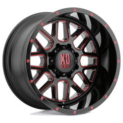 XD Grenade rim BLACK RED LIP