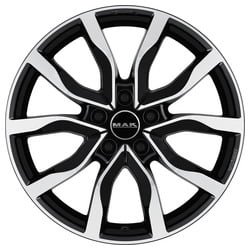 Mak Highlands GLOSSY BLACK POLISHED FACE