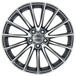 Jante Mak Komet Mak Komet GUN METAL FACE POLIE
